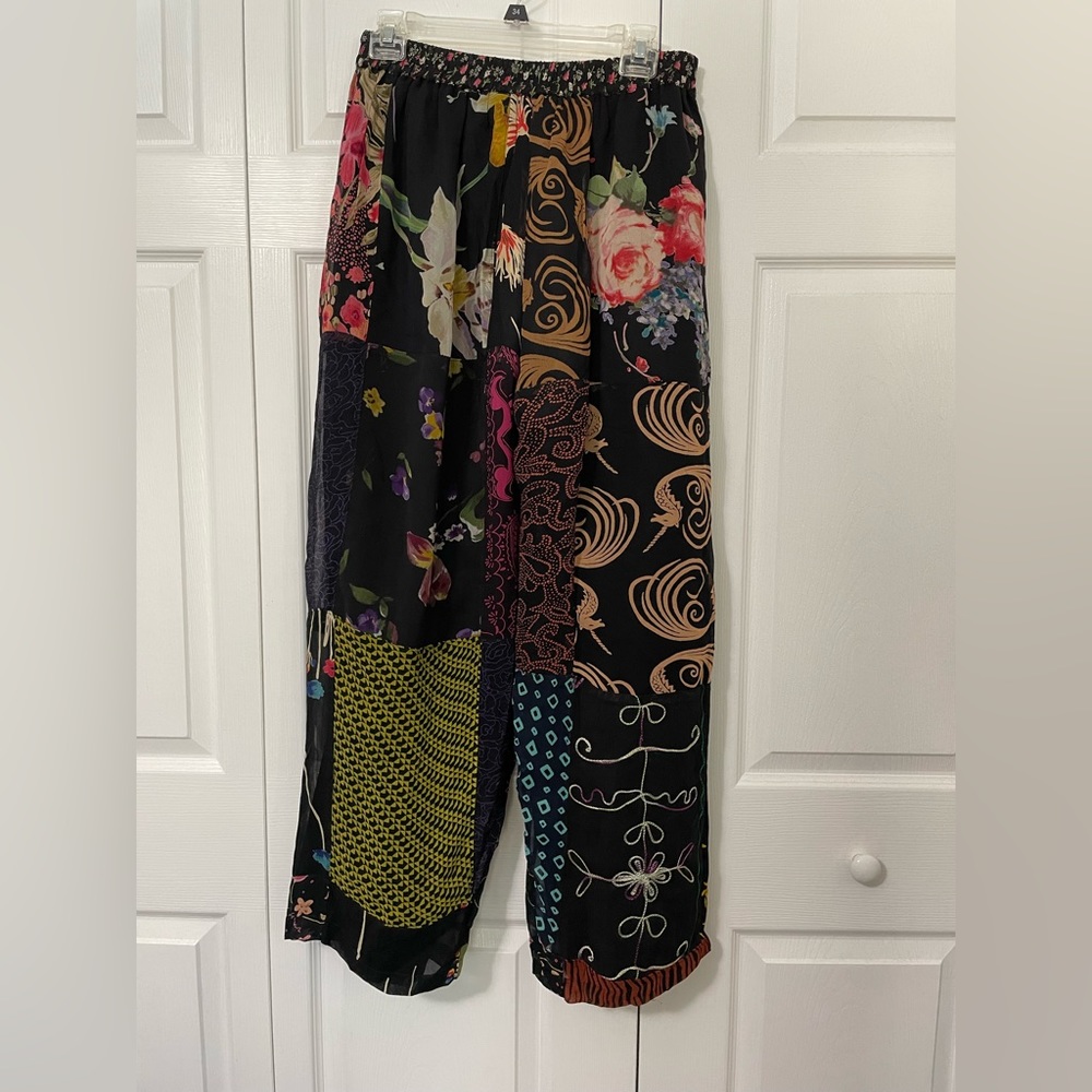 Sacred Threads Patchwork Pants - image 1